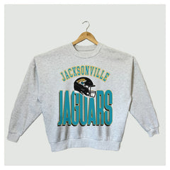 Jacksonville Jaguars Gameday Couture Women's Fierce Focus Premium Oversized Fleece Pullover Sweatshirt | NFL Sale