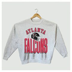 Atlanta Falcons Gameday Couture Women's Fierce Focus Premium Oversized Fleece Pullover Sweatshirt | NFL Near me