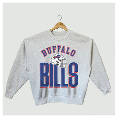 Buffalo Bills Gameday Couture Women's Fierce Focus Premium Oversized Fleece Pullover Sweatshirt | NFL Near me