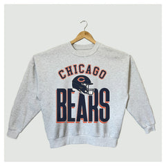 Chicago Bears Gameday Couture Women's Fierce Focus Premium Oversized Fleece Pullover Sweatshirt | NFL Hot