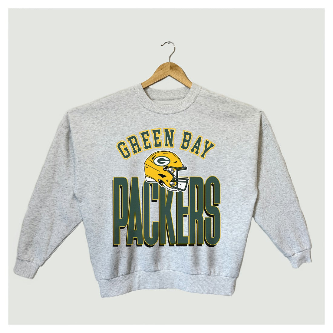 Green Bay Packers Gameday Couture Women's Fierce Focus Premium Oversized Fleece Pullover Sweatshirt | NFL Discount
