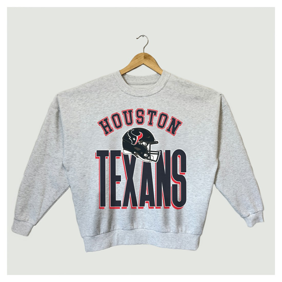 Houston Texans Gameday Couture Women's Fierce Focus Premium Oversized Fleece Pullover Sweatshirt | NFL Outlet