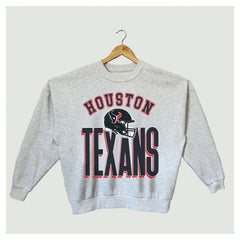 Houston Texans Gameday Couture Women's Fierce Focus Premium Oversized Fleece Pullover Sweatshirt | NFL Outlet