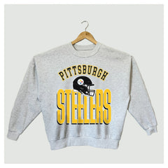 Pittsburgh Steelers Gameday Couture Women's Fierce Focus Premium Oversized Fleece Pullover Sweatshirt | NFL Near me