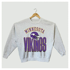 Minnesota Vikings Gameday Couture Women's Fierce Focus Premium Oversized Fleece Pullover Sweatshirt | NFL Discount