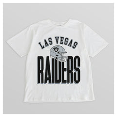Las Vegas Raiders Gameday Couture Women's Oversized Classic Fierce Focus T-Shirt | NFL Near me