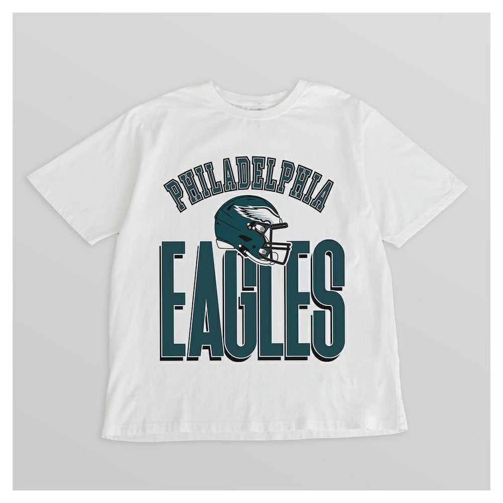 Philadelphia Eagles Gameday Couture Women's Oversized Classic Fierce Focus T-Shirt | NFL Discount