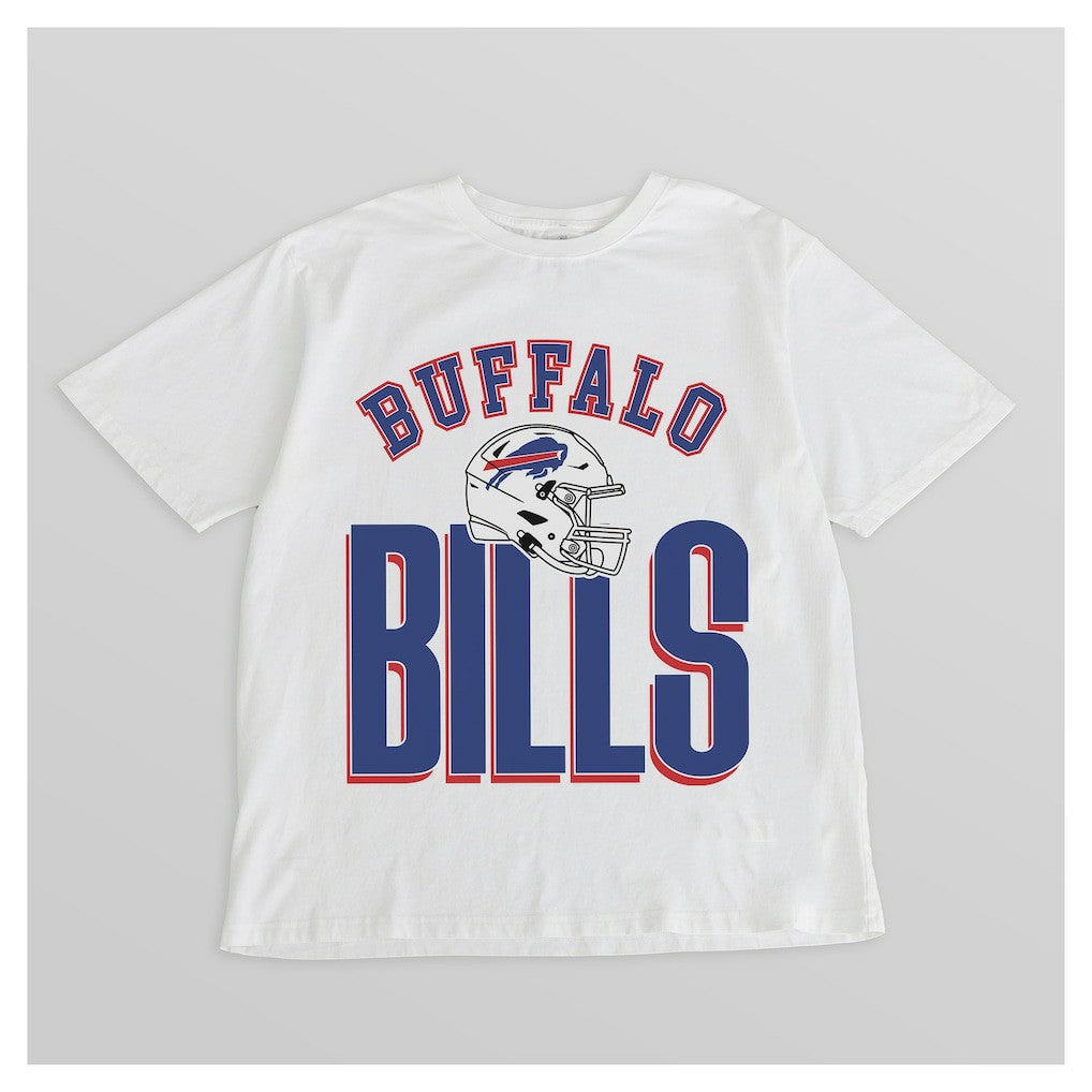 Buffalo Bills Gameday Couture Women's Oversized Classic Fierce Focus T-Shirt | NFL Online