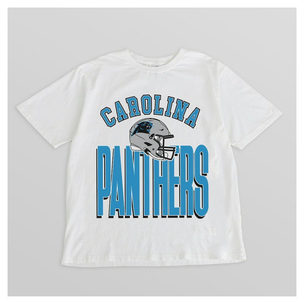 Carolina Panthers Gameday Couture Women's Oversized Classic Fierce Focus T-Shirt | NFL On sale