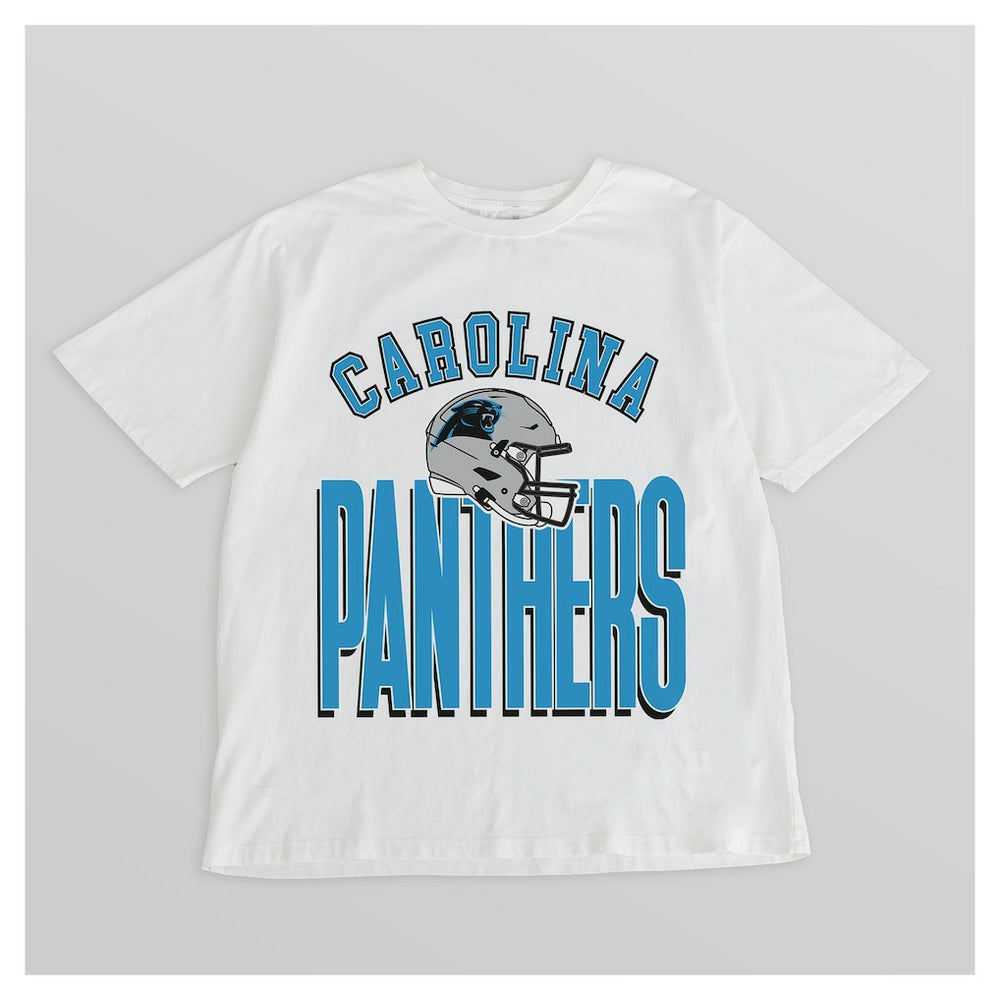 Carolina Panthers Gameday Couture Women's Oversized Classic Fierce Focus T-Shirt | NFL On sale