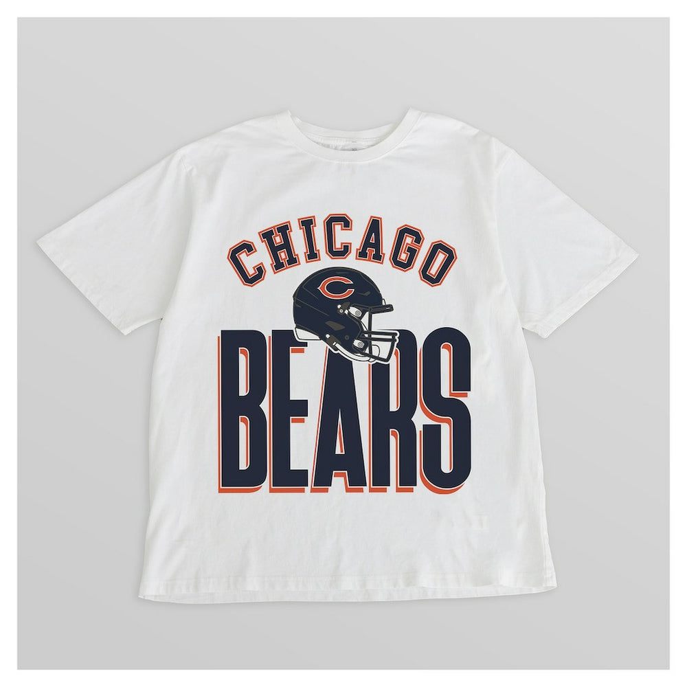 Chicago Bears Gameday Couture Women's Oversized Classic Fierce Focus T-Shirt | NFL Online