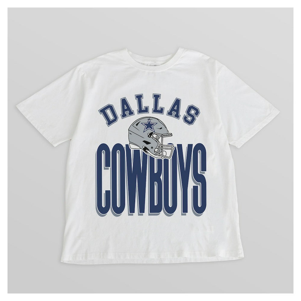 Dallas Cowboys Gameday Couture Women's Oversized Classic Fierce Focus T-Shirt | NFL Discount