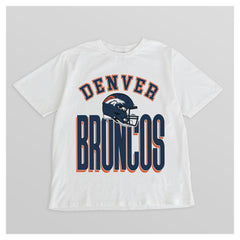 Denver Broncos Gameday Couture Women's Oversized Classic Fierce Focus T-Shirt | NFL Outlet
