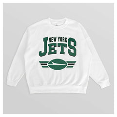 New York Jets Gameday Couture Women's Swift Strike Premium Oversized Fleece Pullover Sweatshirt | NFL Near me