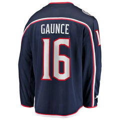 Brendan Gaunce Columbus Blue Jackets Fanatics Home Breakaway Jersey -  NHL Jerseys