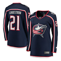 Isac Lundestrom Columbus Blue Jackets Fanatics Women's Home Breakaway Jersey -  NHL Jerseys