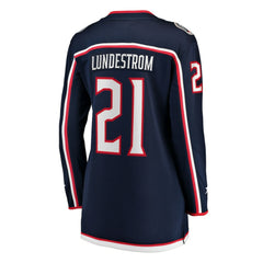 Isac Lundestrom Columbus Blue Jackets Fanatics Women's Home Breakaway Jersey -  NHL Jerseys
