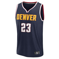 Navy Cameron Johnson Denver Nuggets Youth Fast Break Replica Jersey sale | NBA