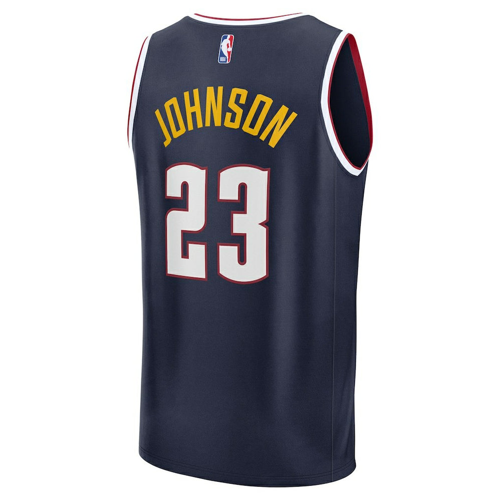 Navy Cameron Johnson Denver Nuggets Youth Fast Break Replica Jersey sale | NBA