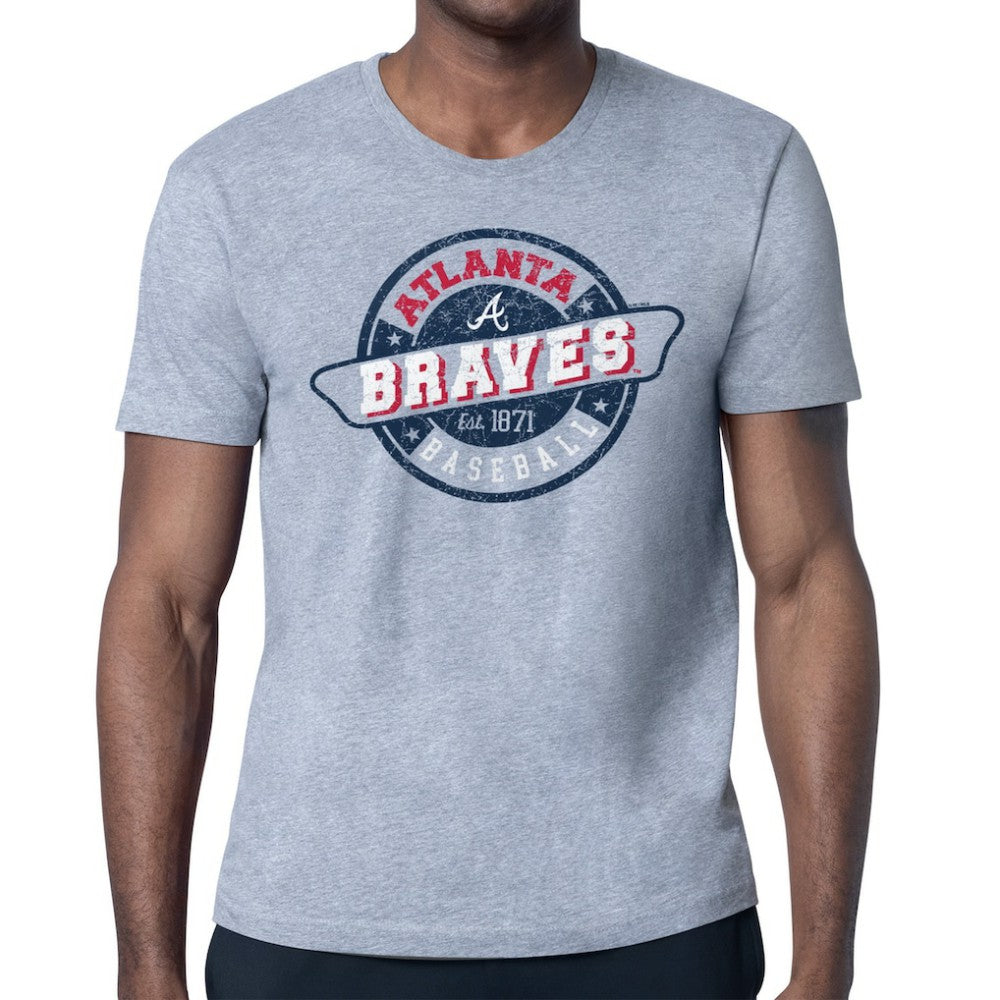 Atlanta Braves Starter Route 66 Team Logo T-Shirt - MLB T-shirts