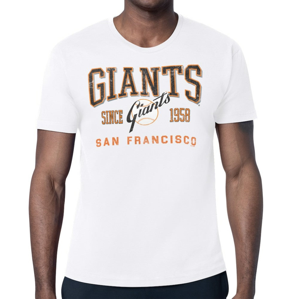 San Francisco Giants Starter Distressed Logo T-Shirt - MLB T-shirts