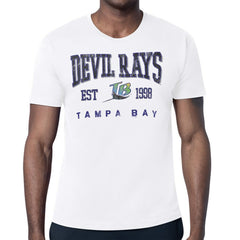 Tampa Bay Rays Starter Distressed Logo T-Shirt - MLB T-shirts