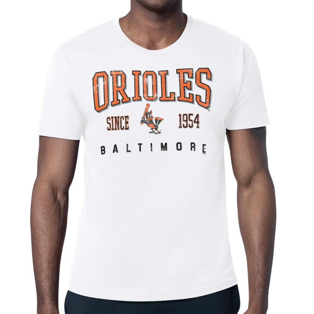 Baltimore Orioles Starter Distressed Logo T-Shirt - MLB T-shirts