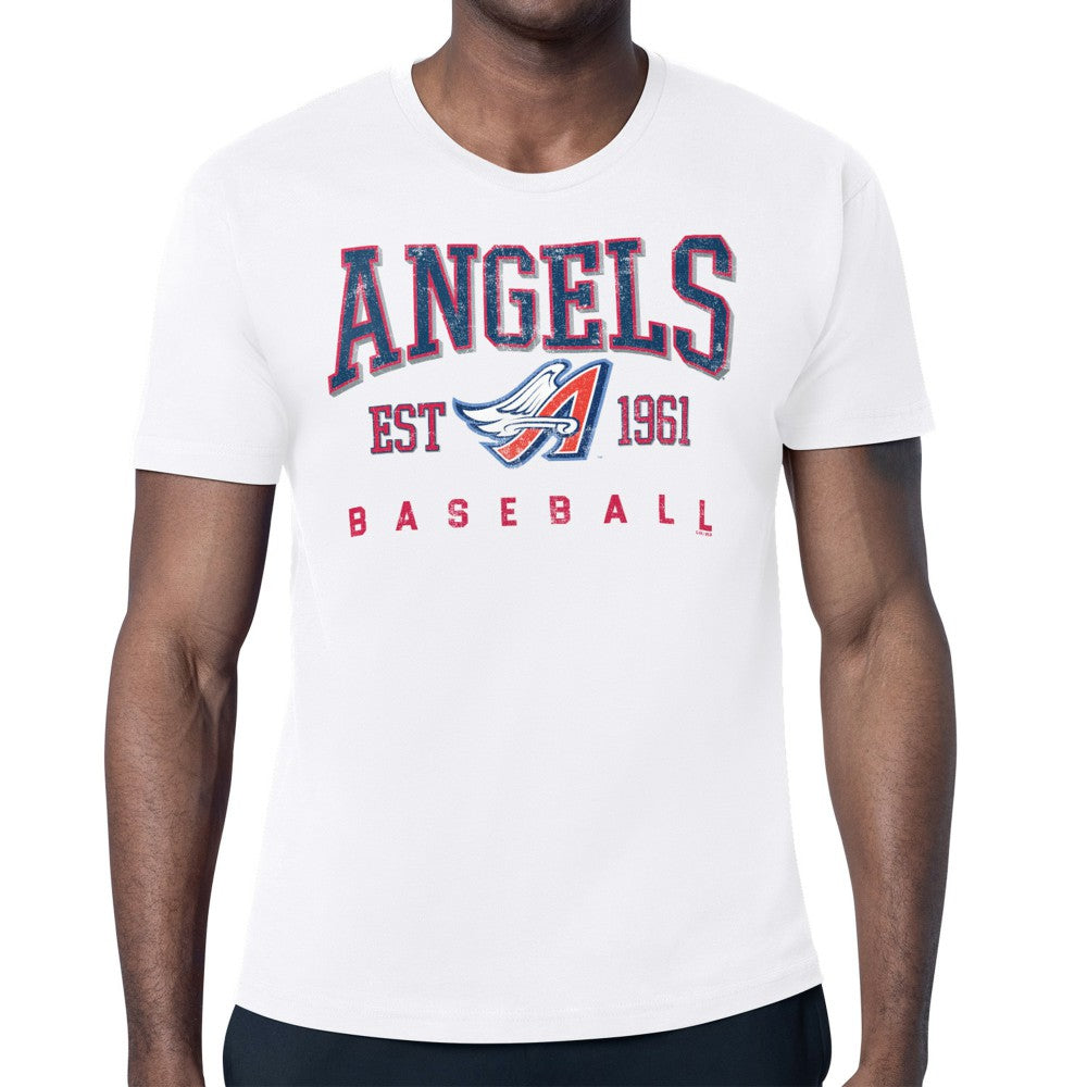 Los Angeles Angels Starter Distressed Logo T-Shirt - MLB T-shirts