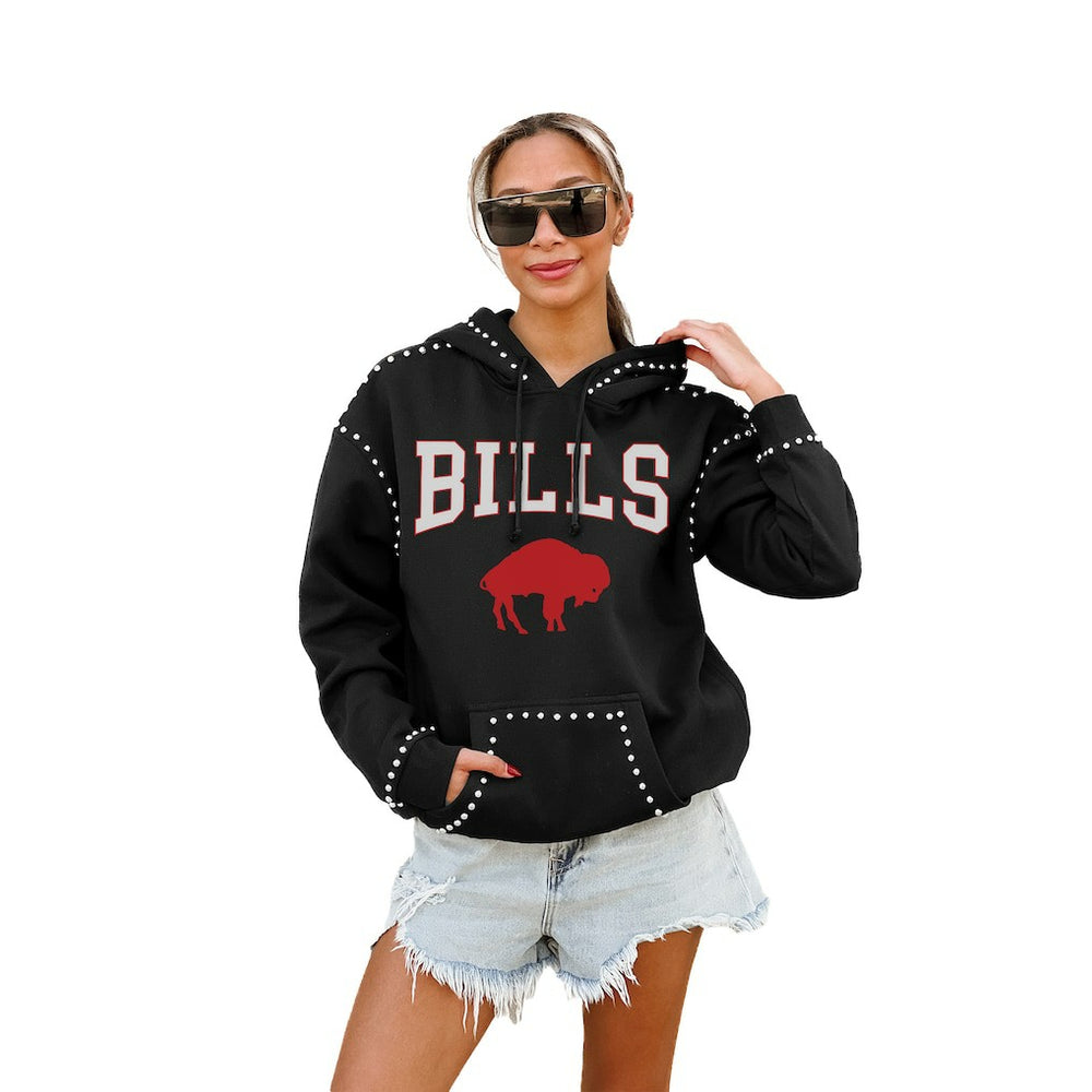 Buffalo Bills Gameday Couture Women's Studded Pullover Hoodie | NFL Discount