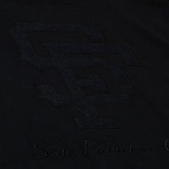 San Francisco Giants Mitchell & Ness Women's Cooperstown Collection Phantom Cropped T-Shirt - MLB T-shirts