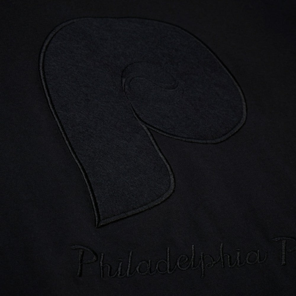 Philadelphia Phillies Mitchell & Ness Women's Cooperstown Collection Phantom Cropped T-Shirt - MLB T-shirts