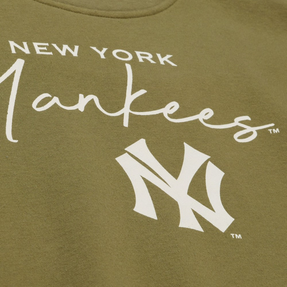 New York Yankees Mitchell & Ness Women's Cooperstown Collection Fleece Sweatshirt - MLB Sweatshirts