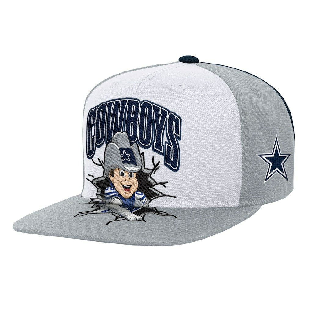 Dallas Cowboys Youth Team Mascot Snapback Hat | NFL Hot