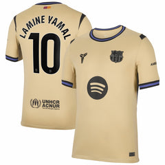 Lamine Yamal Barcelona 2025/26 Away Stadium Replica Jersey