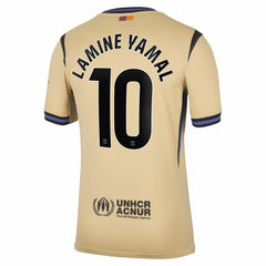 Lamine Yamal Barcelona 2025/26 Away Stadium Replica Jersey