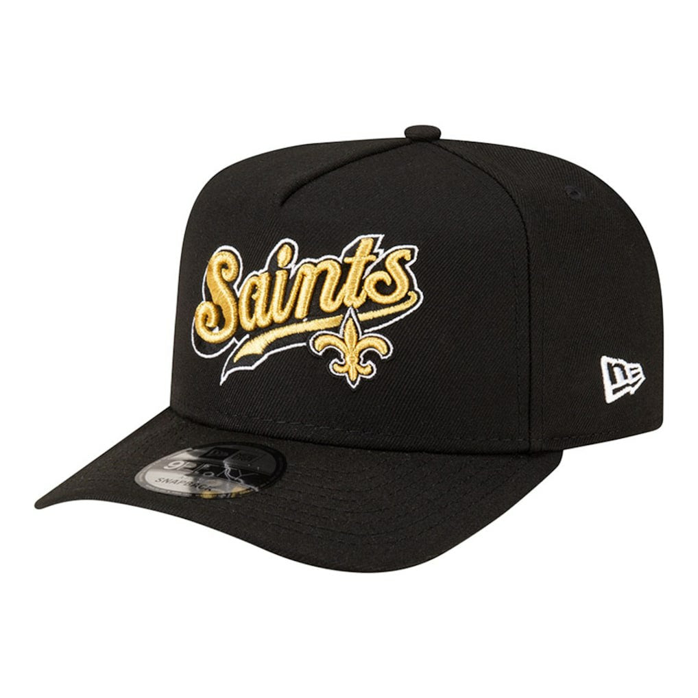 New Orleans Saints Born x Raised A-Frame 9FIFTY Snapback Hat | NFL Online