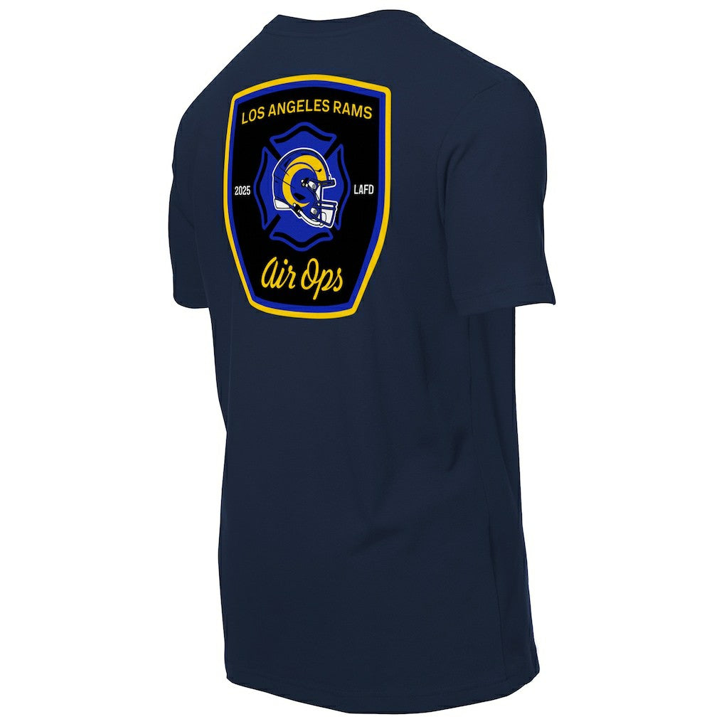 Los Angeles Rams x LAFD  Air Ops T-Shirt | NFL On sale