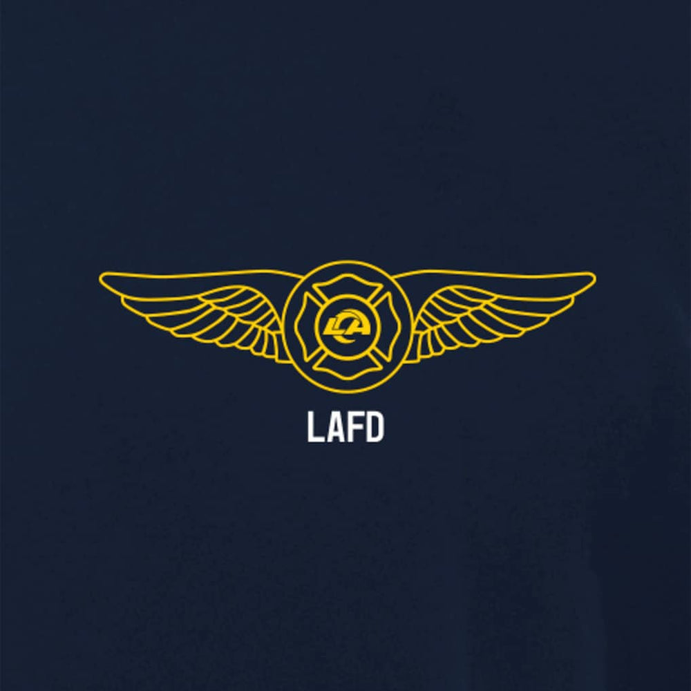 Los Angeles Rams x LAFD  Air Ops T-Shirt | NFL On sale