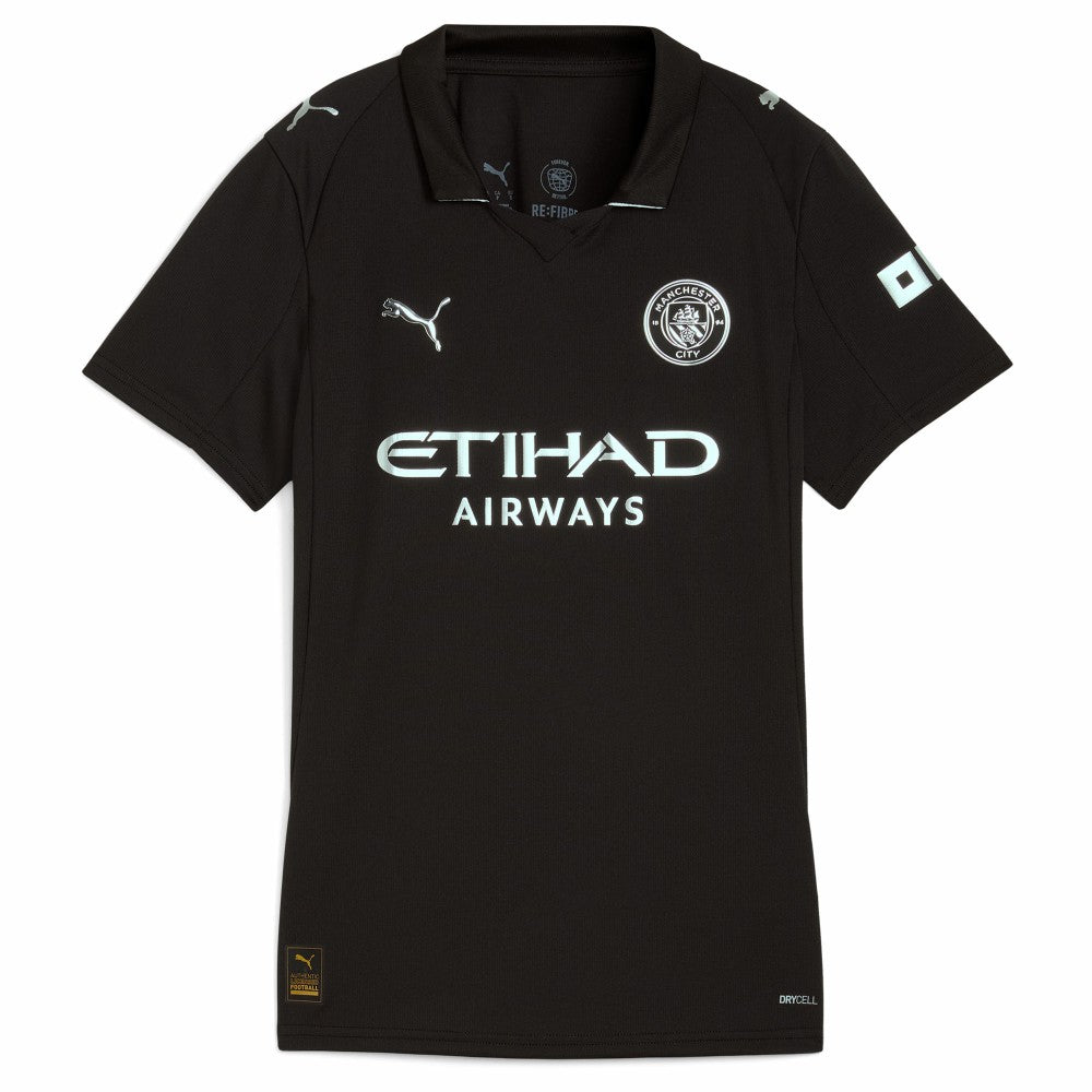 Erling Haaland Manchester City Women's 2025/26 Away Replica Player Jersey