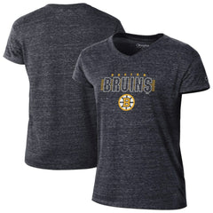 Boston Bruins Champion Women's Tri-Blend V-Neck T-Shirt -  NHL T-shirts
