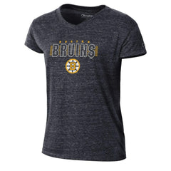 Boston Bruins Champion Women's Tri-Blend V-Neck T-Shirt -  NHL T-shirts