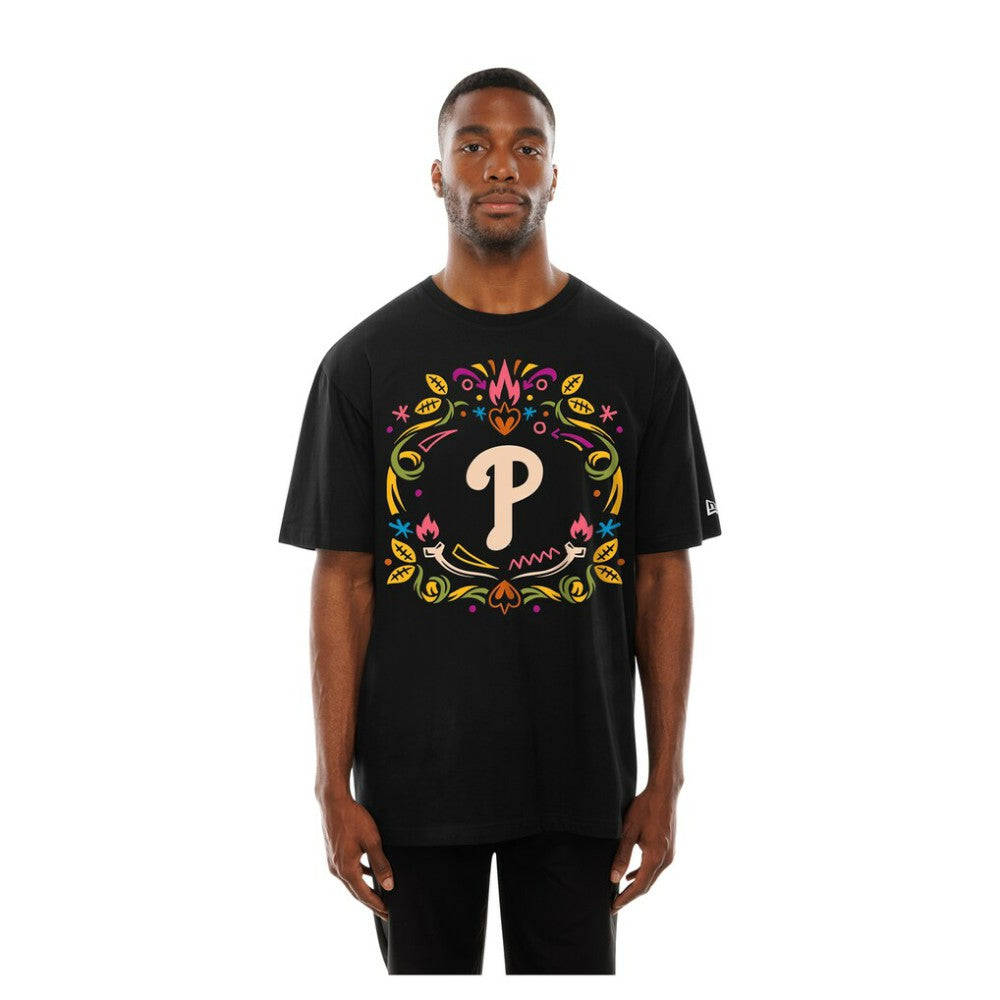 Philadelphia Phillies New Era Día de los Muertos T-Shirt - MLB T-shirts
