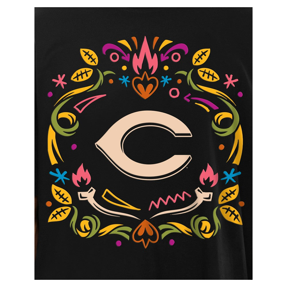Cincinnati Reds New Era Día de los Muertos T-Shirt - MLB T-shirts