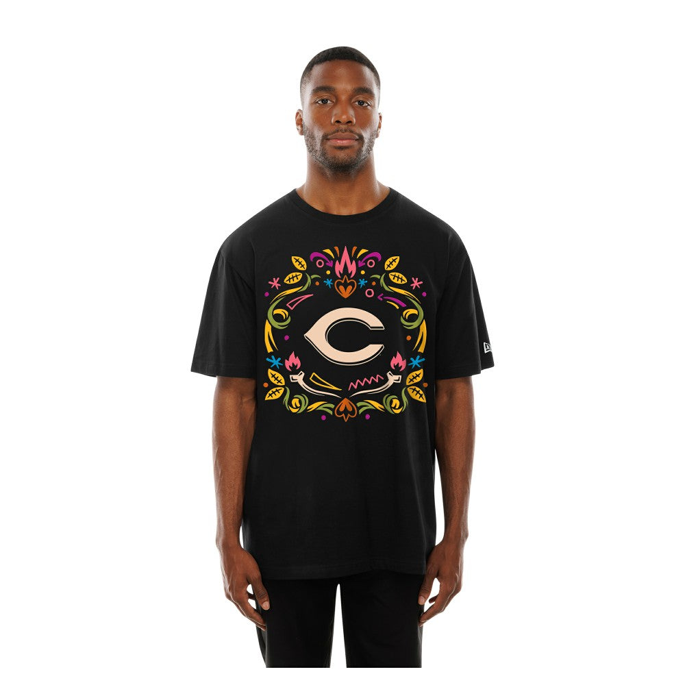 Cincinnati Reds New Era Día de los Muertos T-Shirt - MLB T-shirts