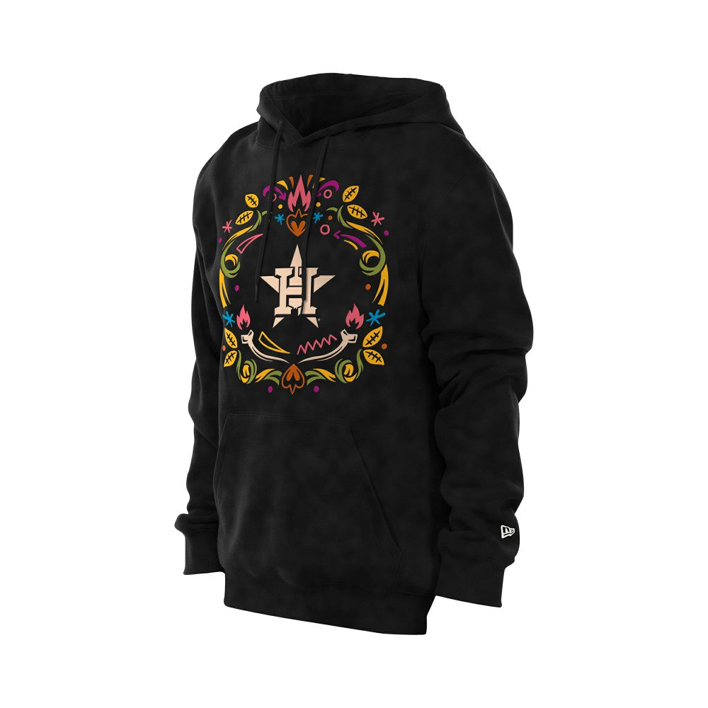 Houston Astros New Era Día de los Muertos Brushed Fleece Hoodie - MLB Hoodies
