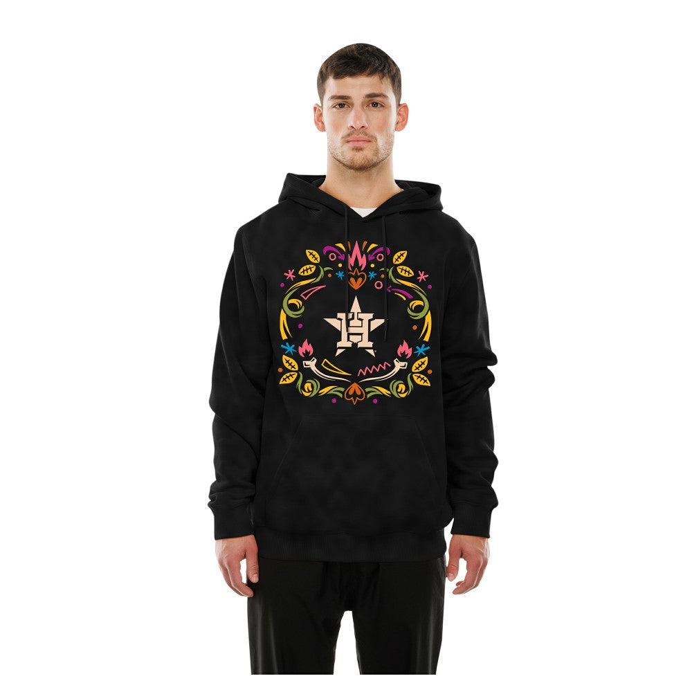 Houston Astros New Era Día de los Muertos Brushed Fleece Hoodie - MLB Hoodies
