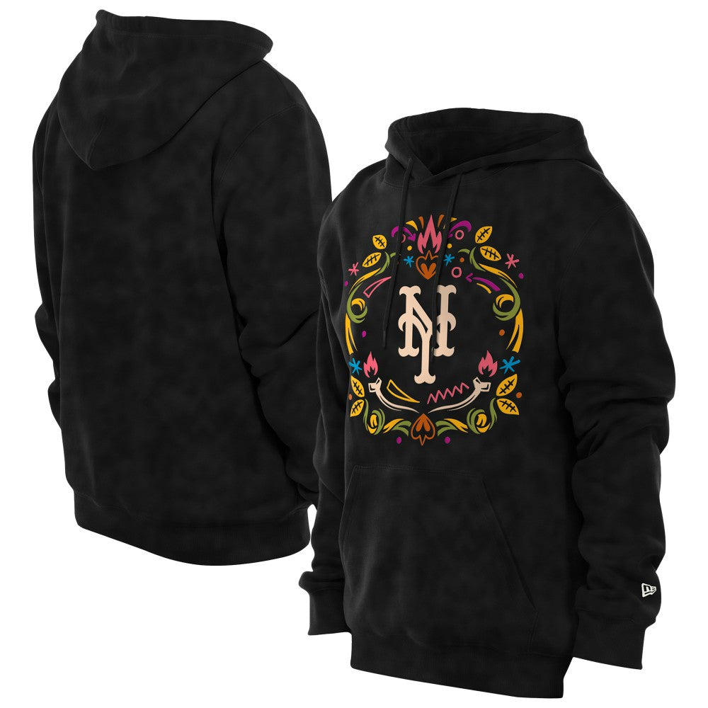 New York Mets New Era Día de los Muertos Brushed Fleece Hoodie - MLB Hoodies