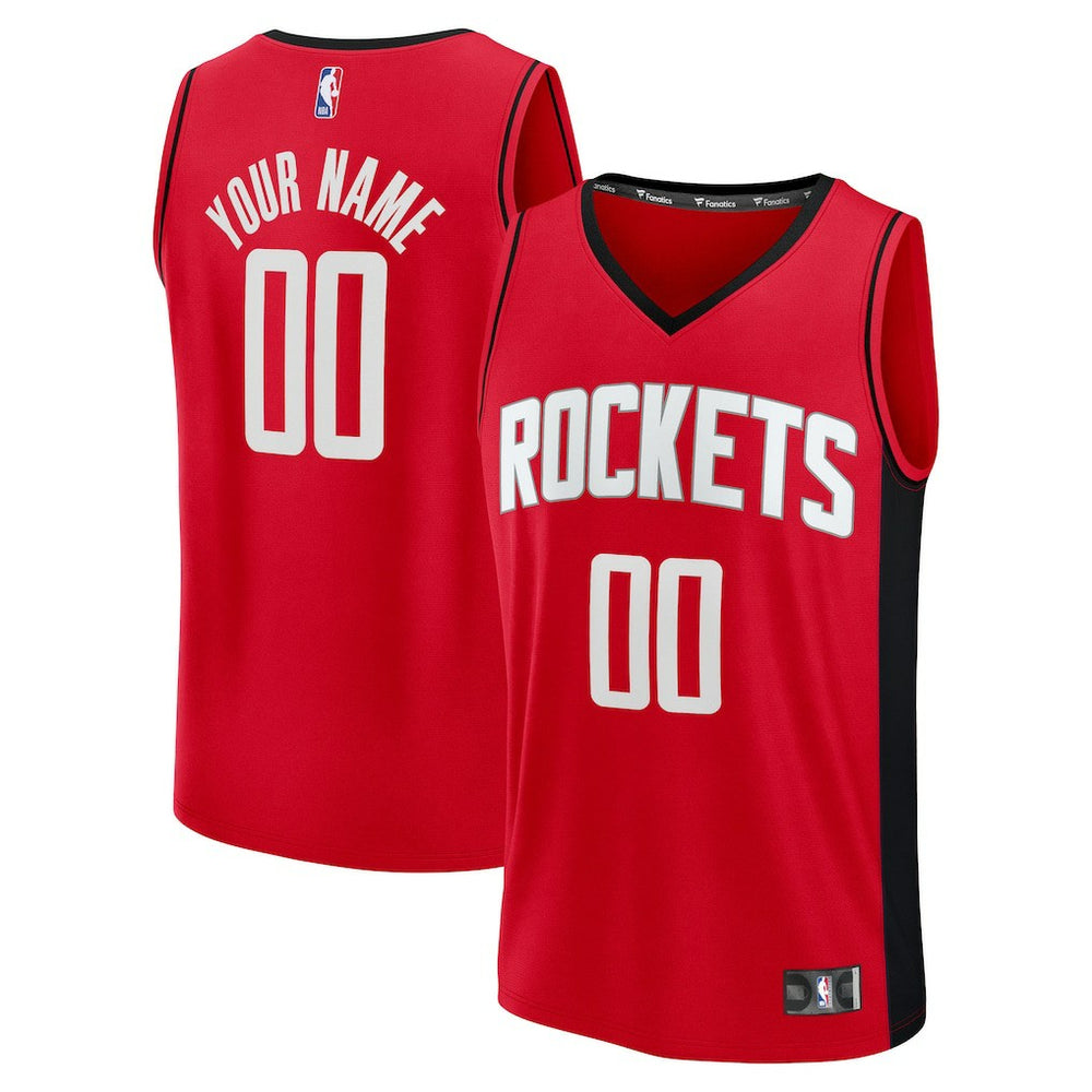Red Houston Rockets Fast Break Custom Jersey | NBA