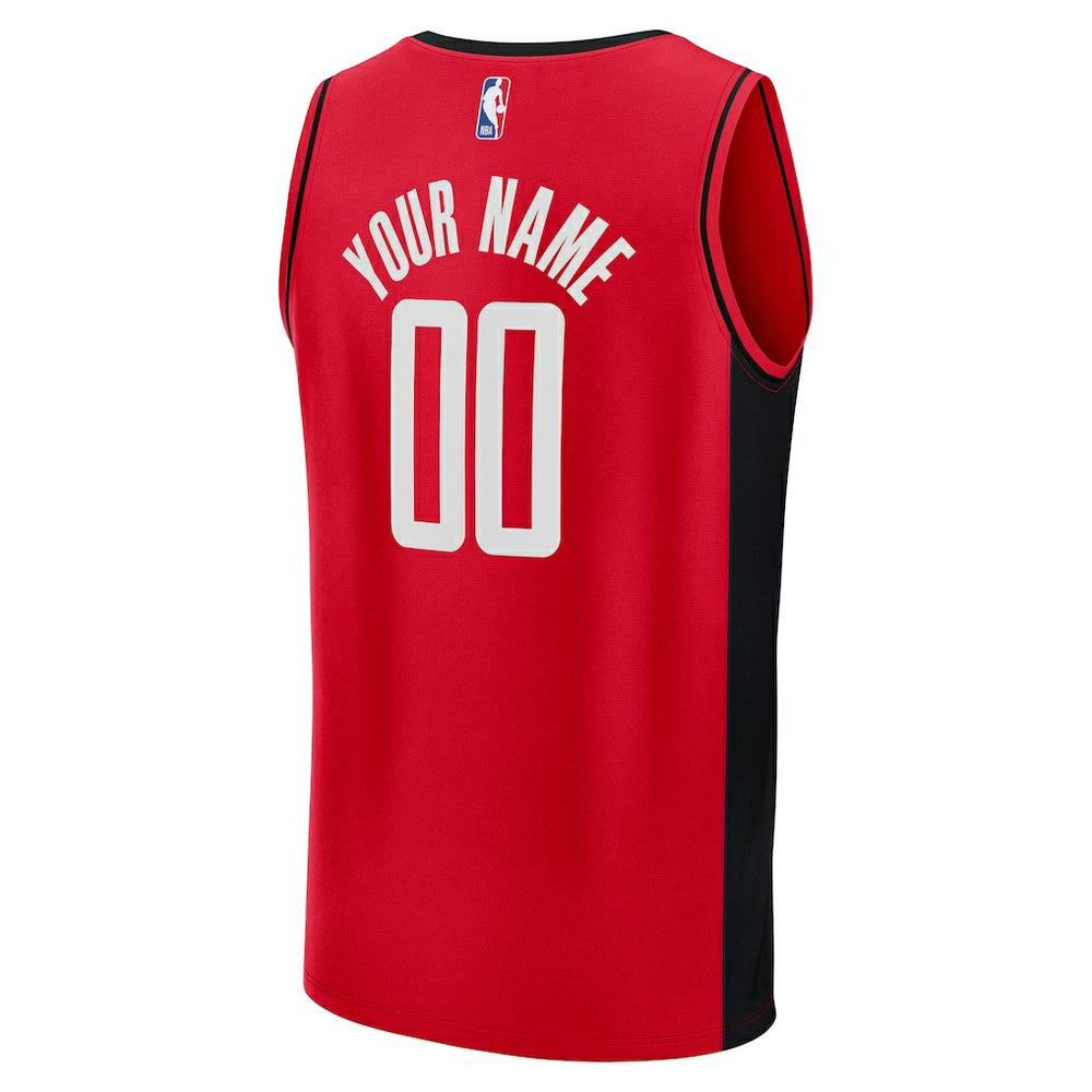 Red Houston Rockets Fast Break Custom Jersey | NBA