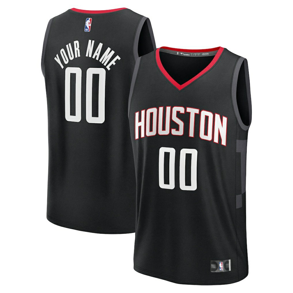 Black Houston Rockets Youth Fast Break Custom Jersey | NBA